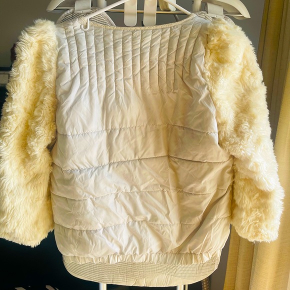 Feather sleeves warm jacket - Picture 4 of 8